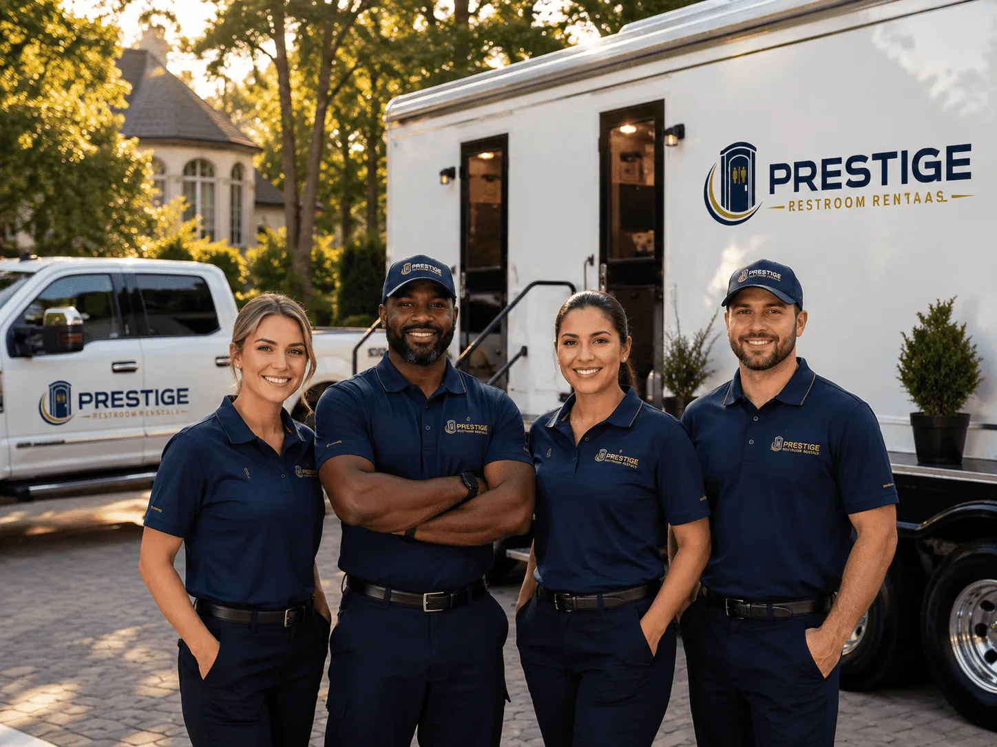 Trusted Luxury Portable Restrooms company in Jermyn, TX
